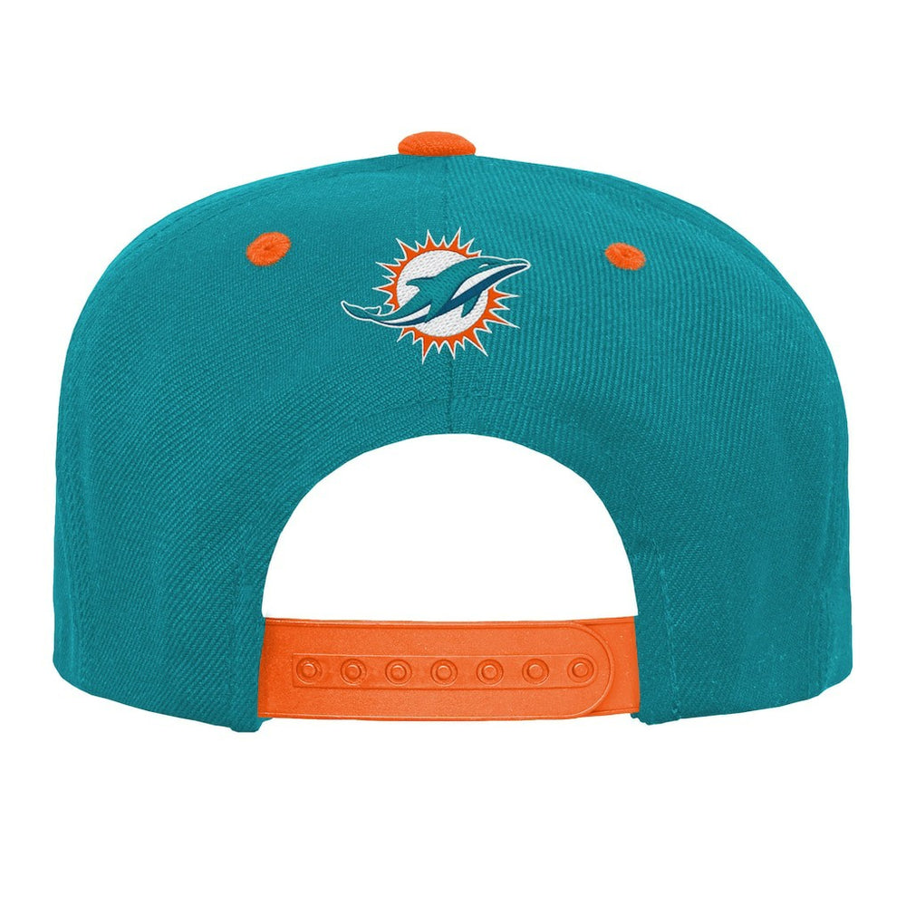 Miami Dolphins  Outerstuff Youth Team Gradient Deadstock Snapback Hat