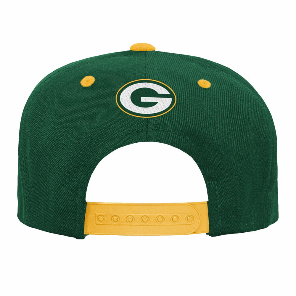 Green Bay Packers  Outerstuff Youth Team Gradient Deadstock Snapback Hat