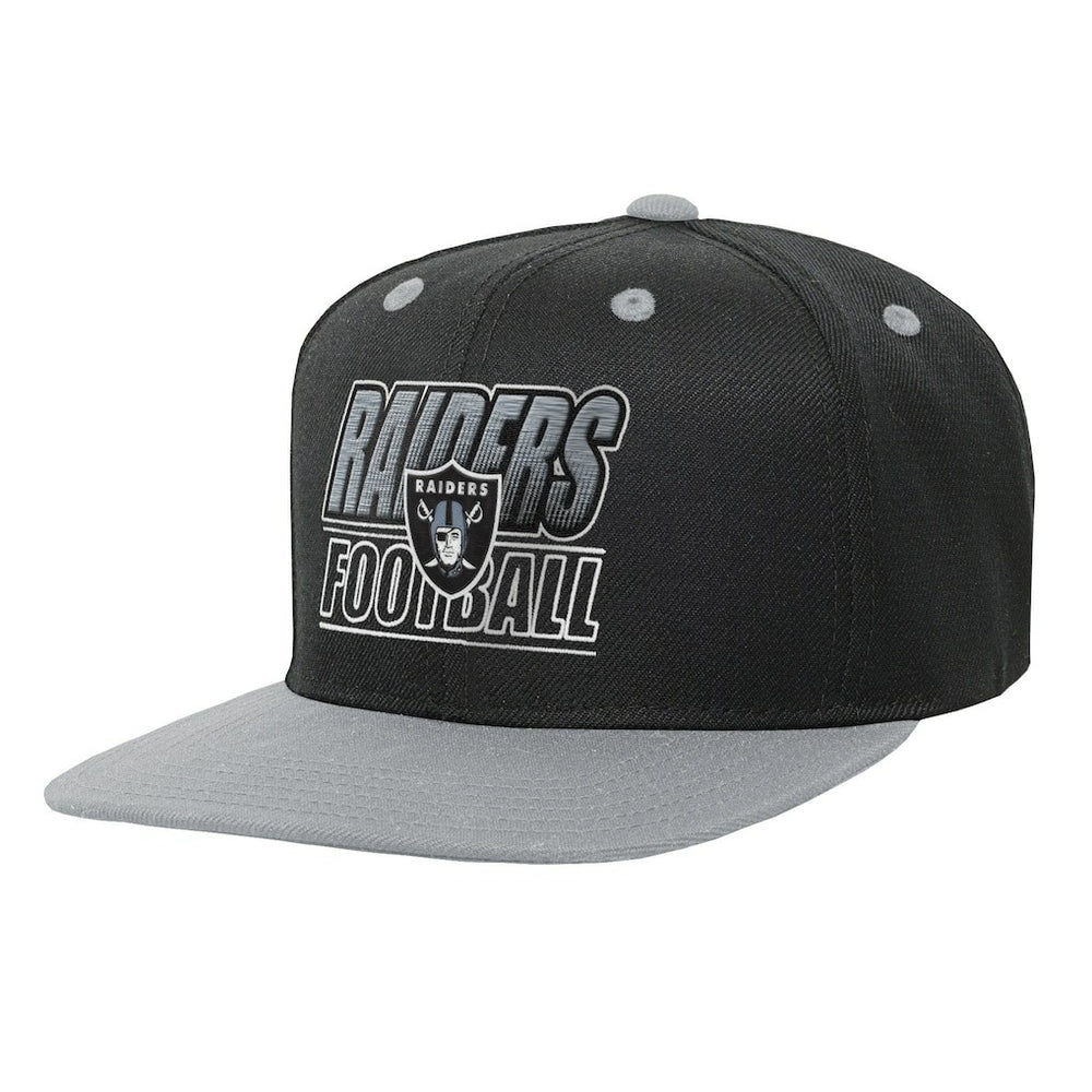 Las Vegas Raiders  Outerstuff Youth Team Gradient Deadstock Snapback Hat