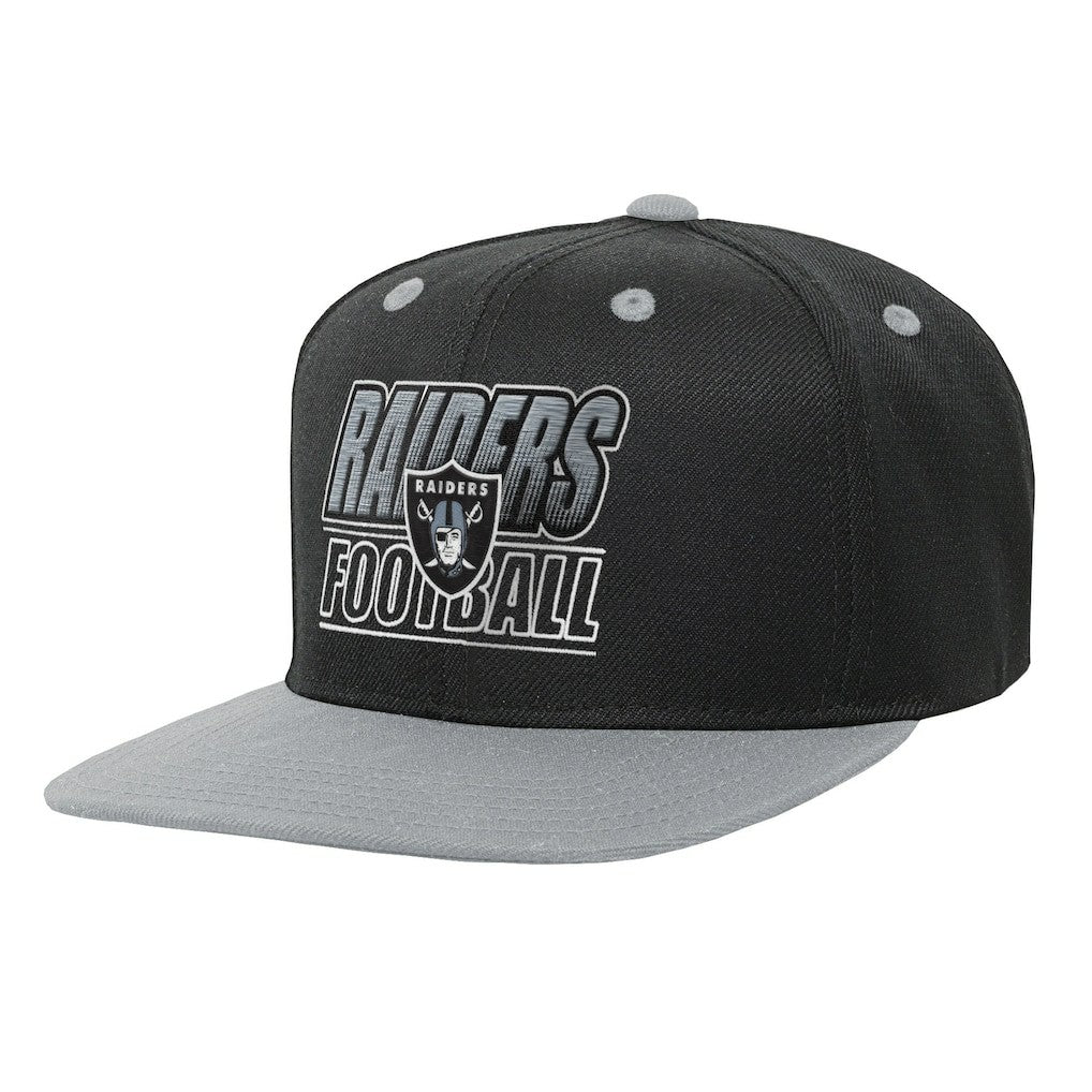 Las Vegas Raiders  Outerstuff Youth Team Gradient Deadstock Snapback Hat