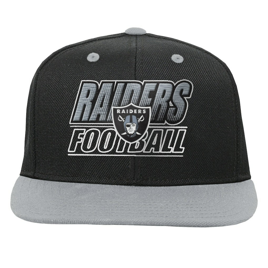 Las Vegas Raiders  Outerstuff Youth Team Gradient Deadstock Snapback Hat