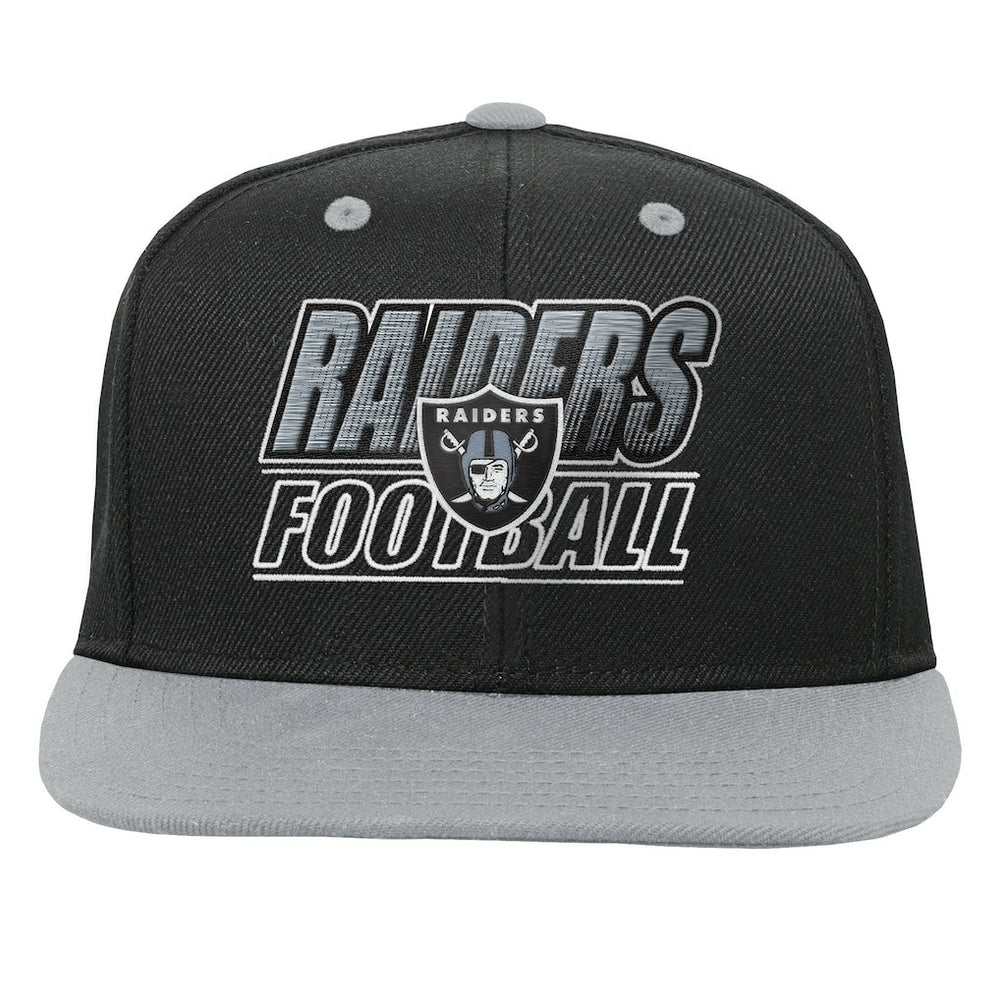 Las Vegas Raiders  Outerstuff Youth Team Gradient Deadstock Snapback Hat