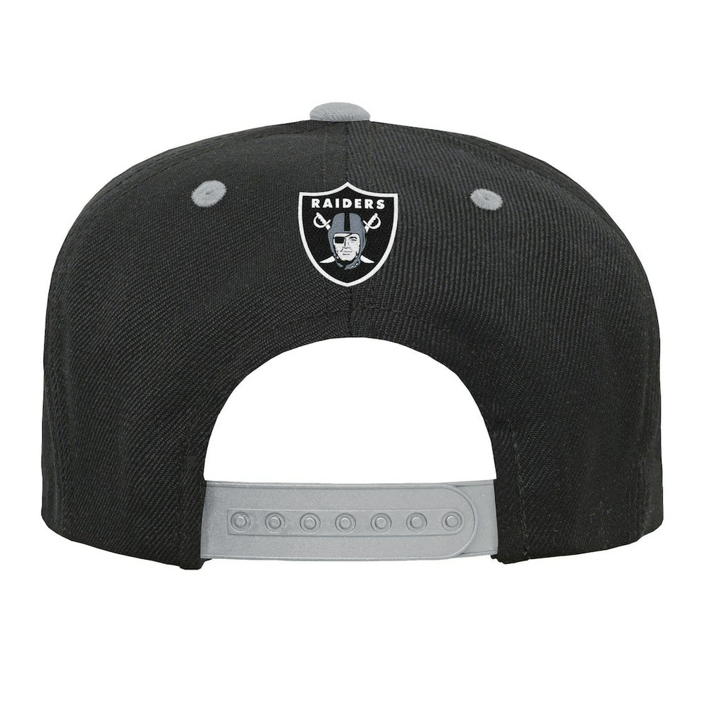 Las Vegas Raiders  Outerstuff Youth Team Gradient Deadstock Snapback Hat