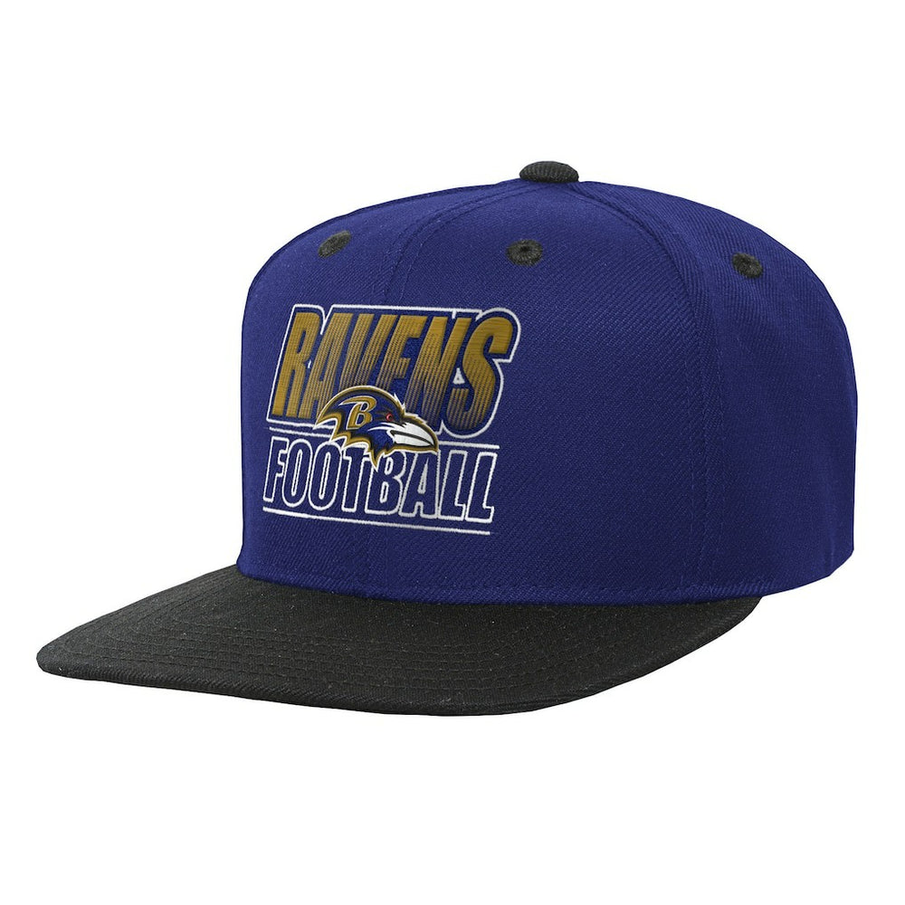 Baltimore Ravens  Outerstuff Youth Team Gradient Deadstock Snapback Hat