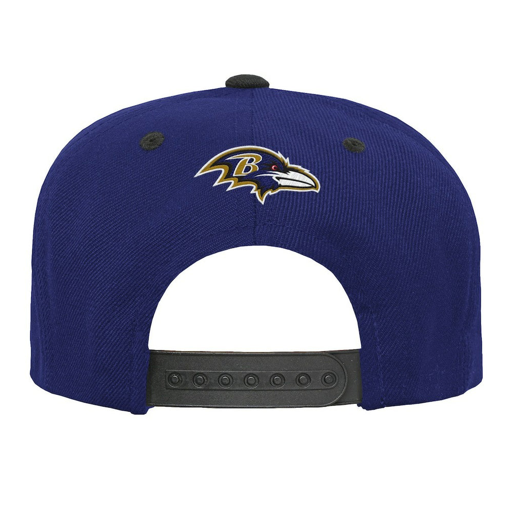 Baltimore Ravens  Outerstuff Youth Team Gradient Deadstock Snapback Hat