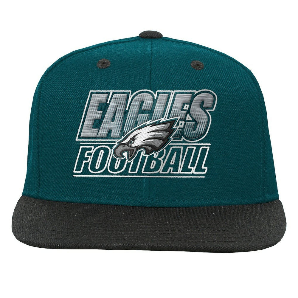 Philadelphia Eagles  Outerstuff Youth Team Gradient Deadstock Snapback Hat