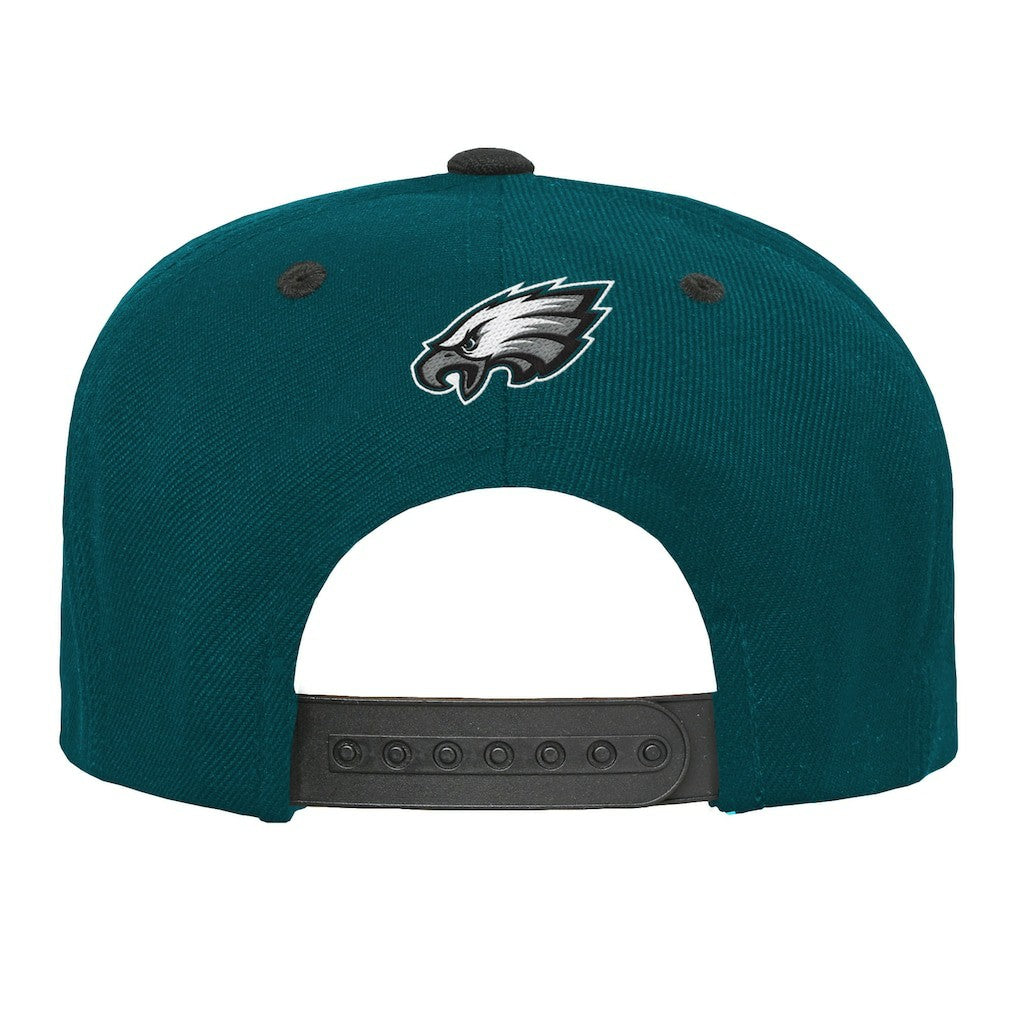 Philadelphia Eagles  Outerstuff Youth Team Gradient Deadstock Snapback Hat