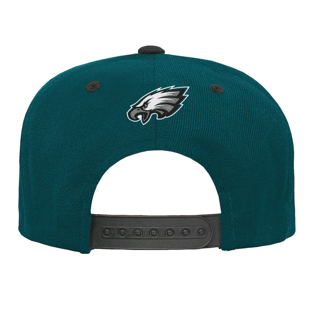 Philadelphia Eagles  Outerstuff Youth Team Gradient Deadstock Snapback Hat