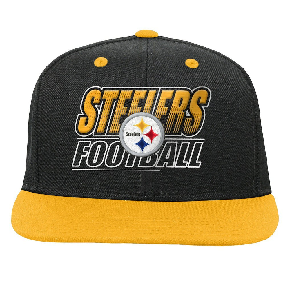 Pittsburgh Steelers  Outerstuff Youth Team Gradient Deadstock Snapback Hat