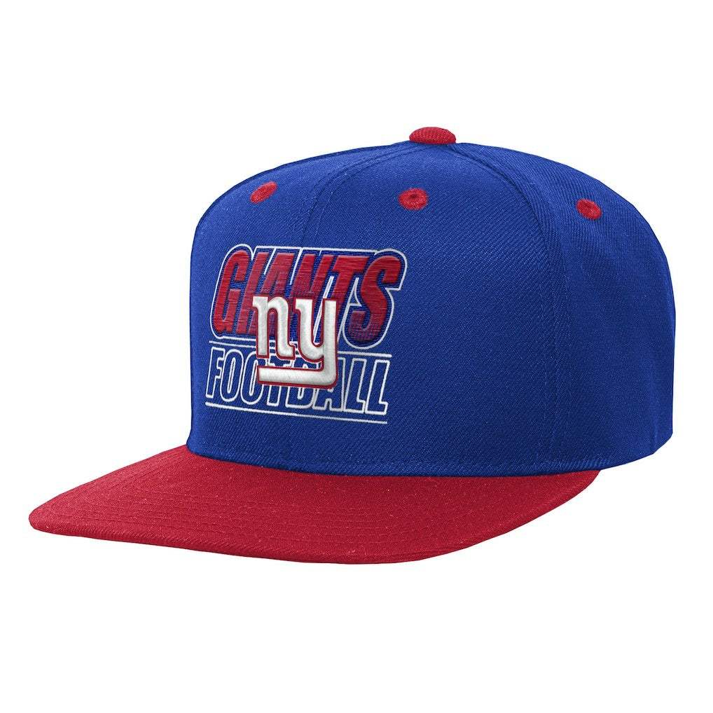 New York Giants  Outerstuff Youth Team Gradient Deadstock Snapback Hat