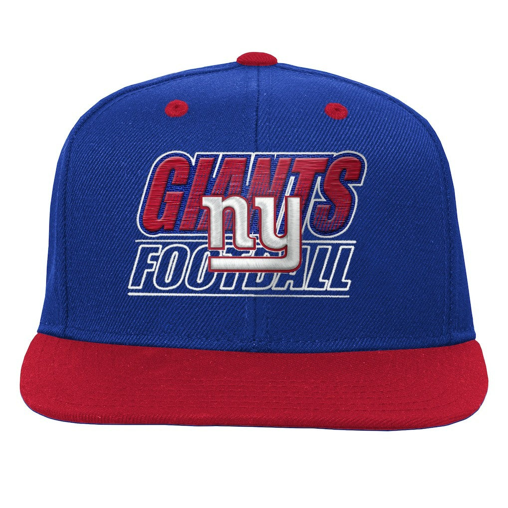 New York Giants  Outerstuff Youth Team Gradient Deadstock Snapback Hat
