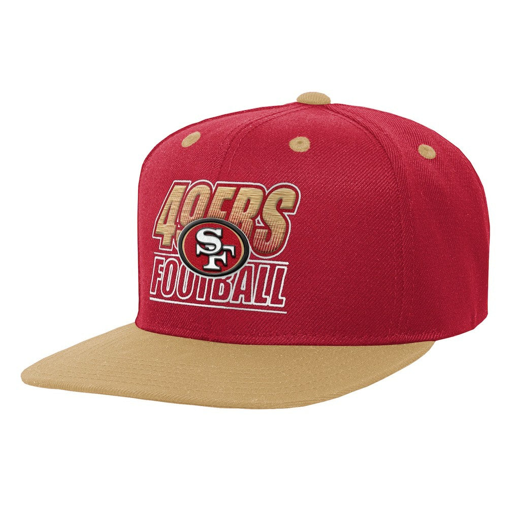 San Francisco 49ers  Outerstuff Youth Team Gradient Deadstock Snapback Hat