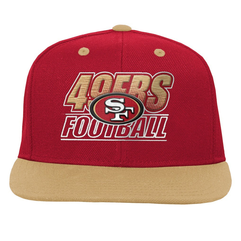 San Francisco 49ers  Outerstuff Youth Team Gradient Deadstock Snapback Hat