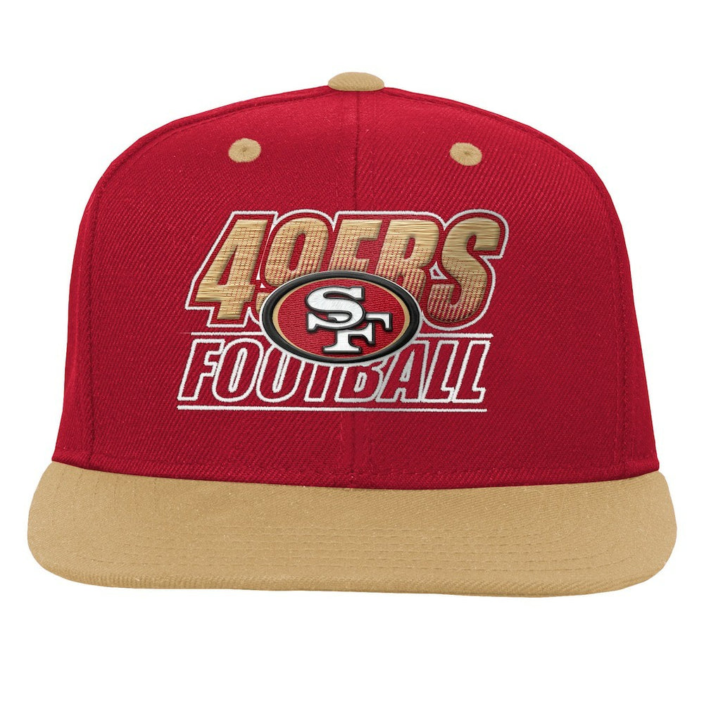 San Francisco 49ers  Outerstuff Youth Team Gradient Deadstock Snapback Hat