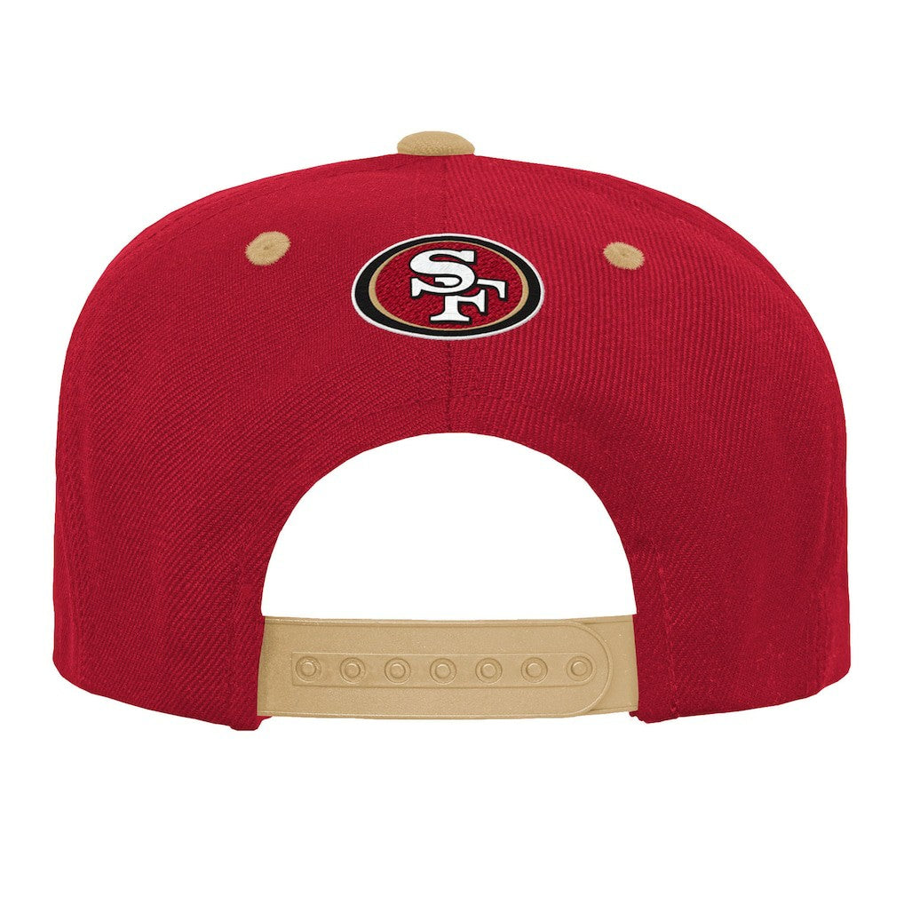 San Francisco 49ers  Outerstuff Youth Team Gradient Deadstock Snapback Hat