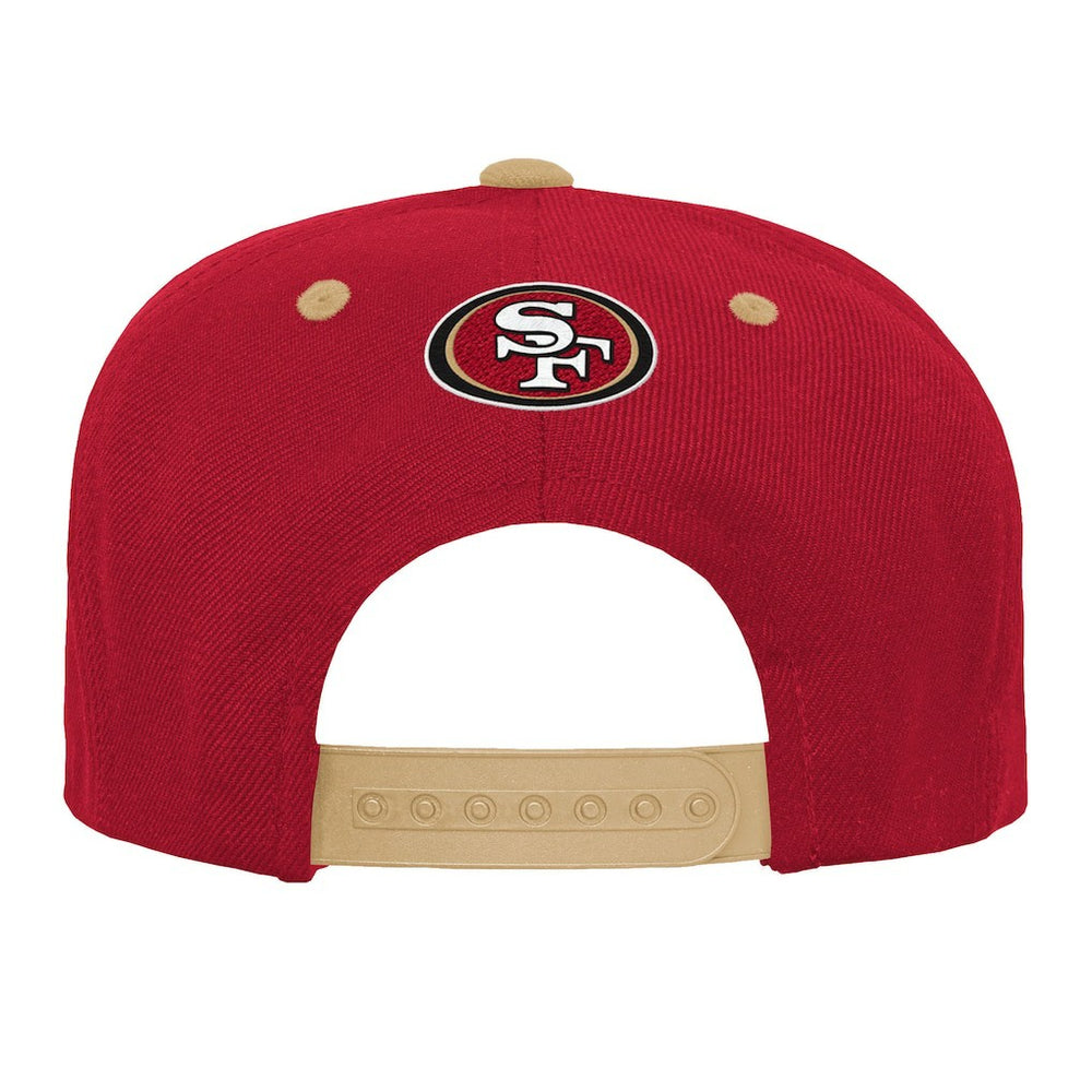 San Francisco 49ers  Outerstuff Youth Team Gradient Deadstock Snapback Hat