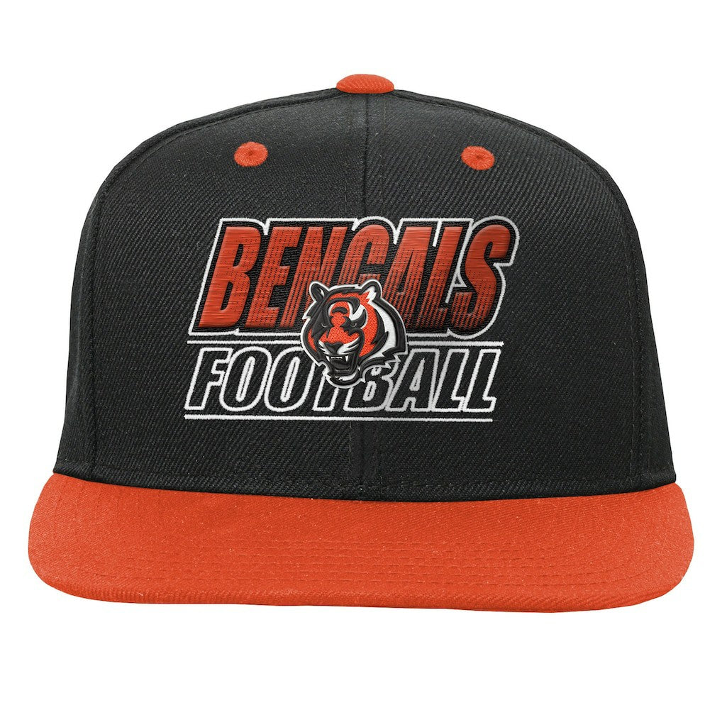 Cincinnati Bengals  Outerstuff Youth Team Gradient Deadstock Snapback Hat