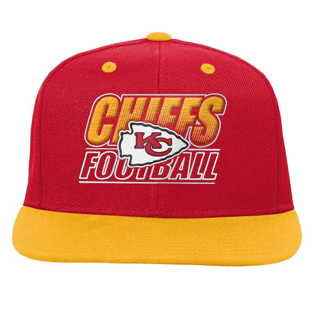 Kansas City Chiefs  Outerstuff Youth Team Gradient Deadstock Snapback Hat