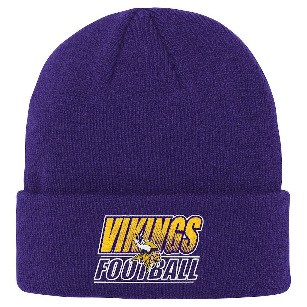 Minnesota Vikings  Outerstuff Youth Team Gradient Cuffed Knit Hat