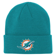 Miami Dolphins  Outerstuff Youth Team Gradient Cuffed Knit Hat