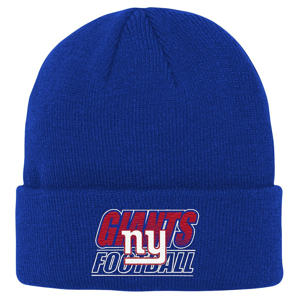 New York Giants  Outerstuff Youth Team Gradient Cuffed Knit Hat