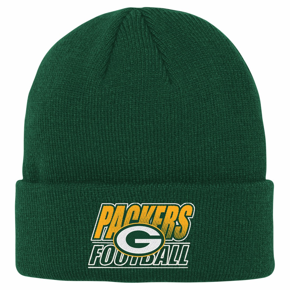 Green Bay Packers  Outerstuff Youth Team Gradient Cuffed Knit Hat