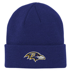 Baltimore Ravens  Outerstuff Youth Team Gradient Cuffed Knit Hat