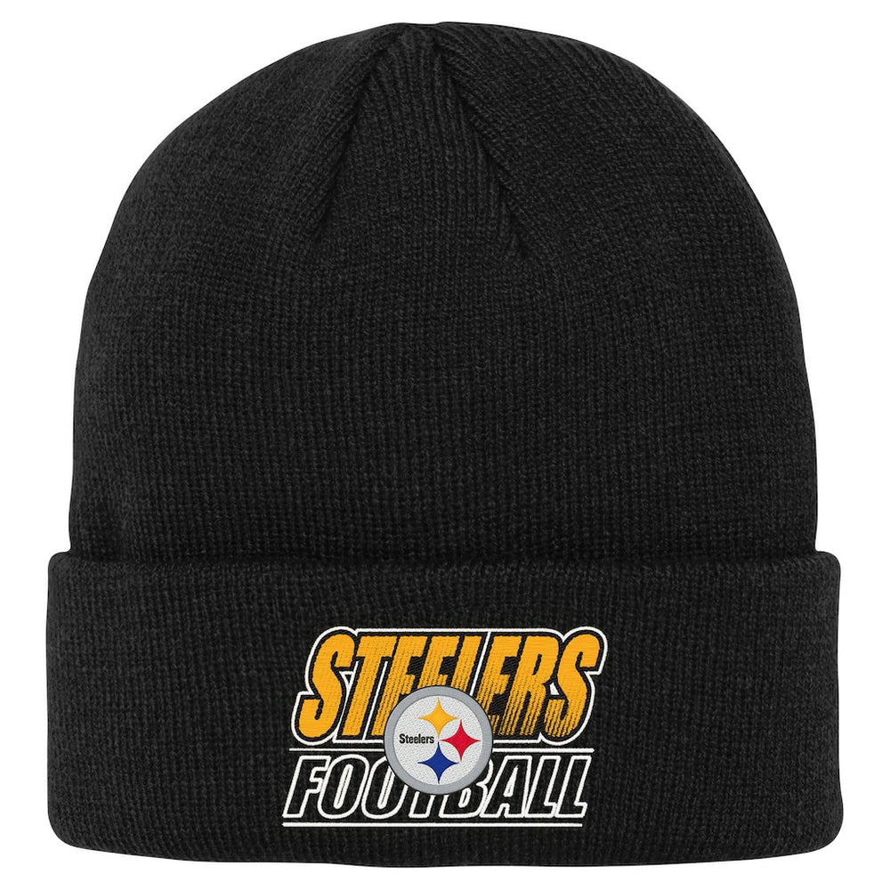 Pittsburgh Steelers  Outerstuff Youth Team Gradient Cuffed Knit Hat