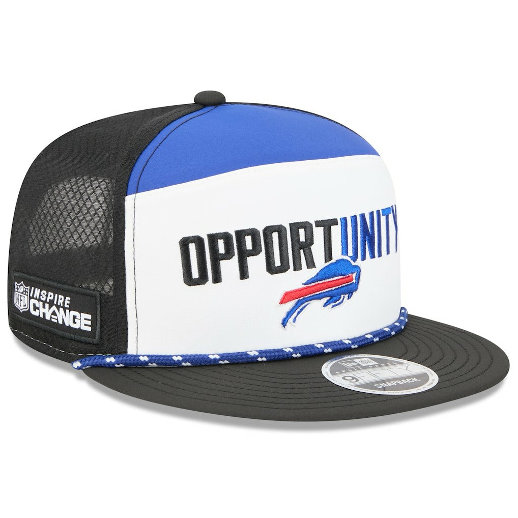 Buffalo Bills New Era 2025 Inspire Change Split Panel 9FIFTY Snapback Hat