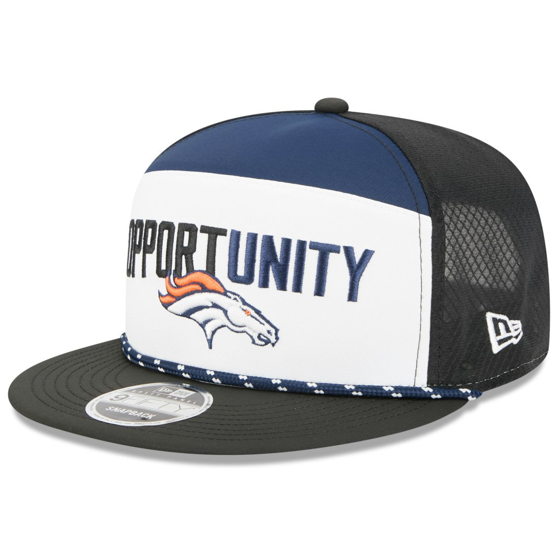 Denver Broncos New Era 2025 Inspire Change Split Panel 9FIFTY Snapback Hat