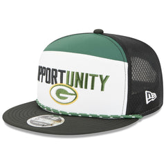 Green Bay Packers New Era 2025 Inspire Change Split Panel 9FIFTY Snapback Hat