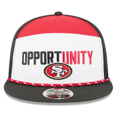 San Francisco 49ers New Era 2025 Inspire Change Split Panel 9FIFTY Snapback Hat