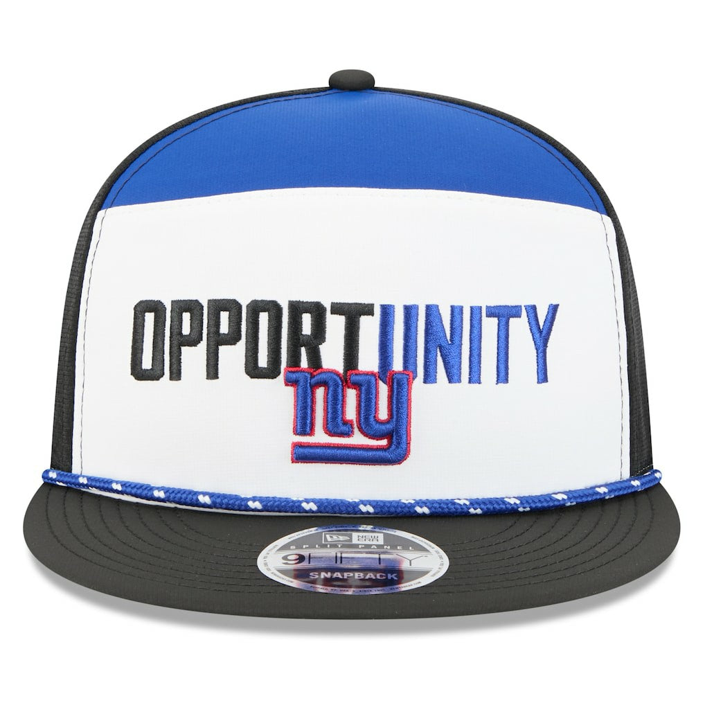 New York Giants New Era 2025 Inspire Change Split Panel 9FIFTY Snapback Hat
