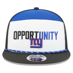New York Giants New Era 2025 Inspire Change Split Panel 9FIFTY Snapback Hat