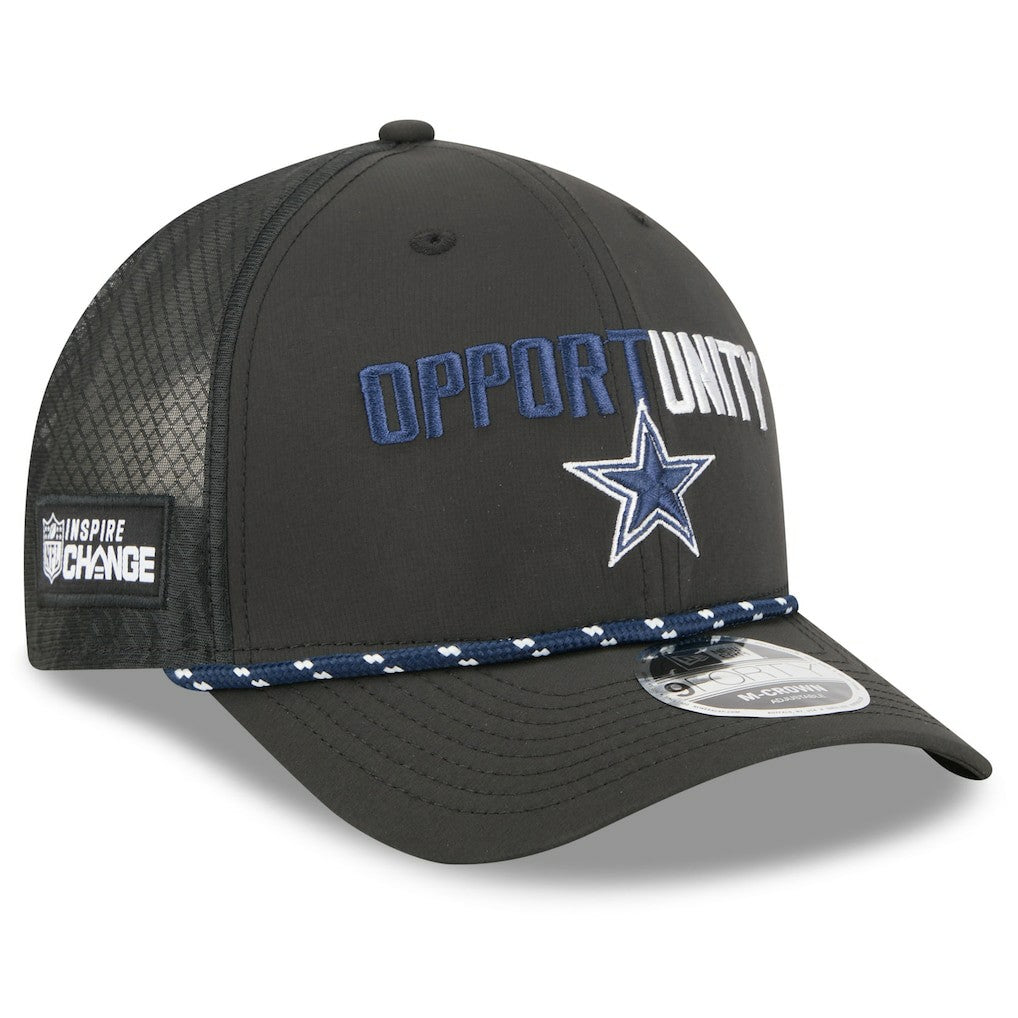 Dallas Cowboys New Era 2025 Inspire Change 9FORTY M-Crown Adjustable Hat