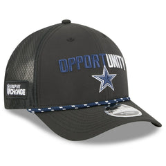 Dallas Cowboys New Era 2025 Inspire Change 9FORTY M-Crown Adjustable Hat