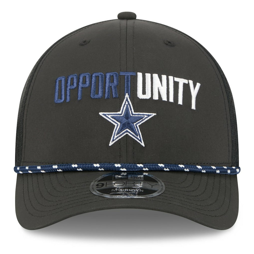 Dallas Cowboys New Era 2025 Inspire Change 9FORTY M-Crown Adjustable Hat