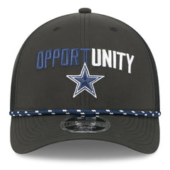 Dallas Cowboys New Era 2025 Inspire Change 9FORTY M-Crown Adjustable Hat