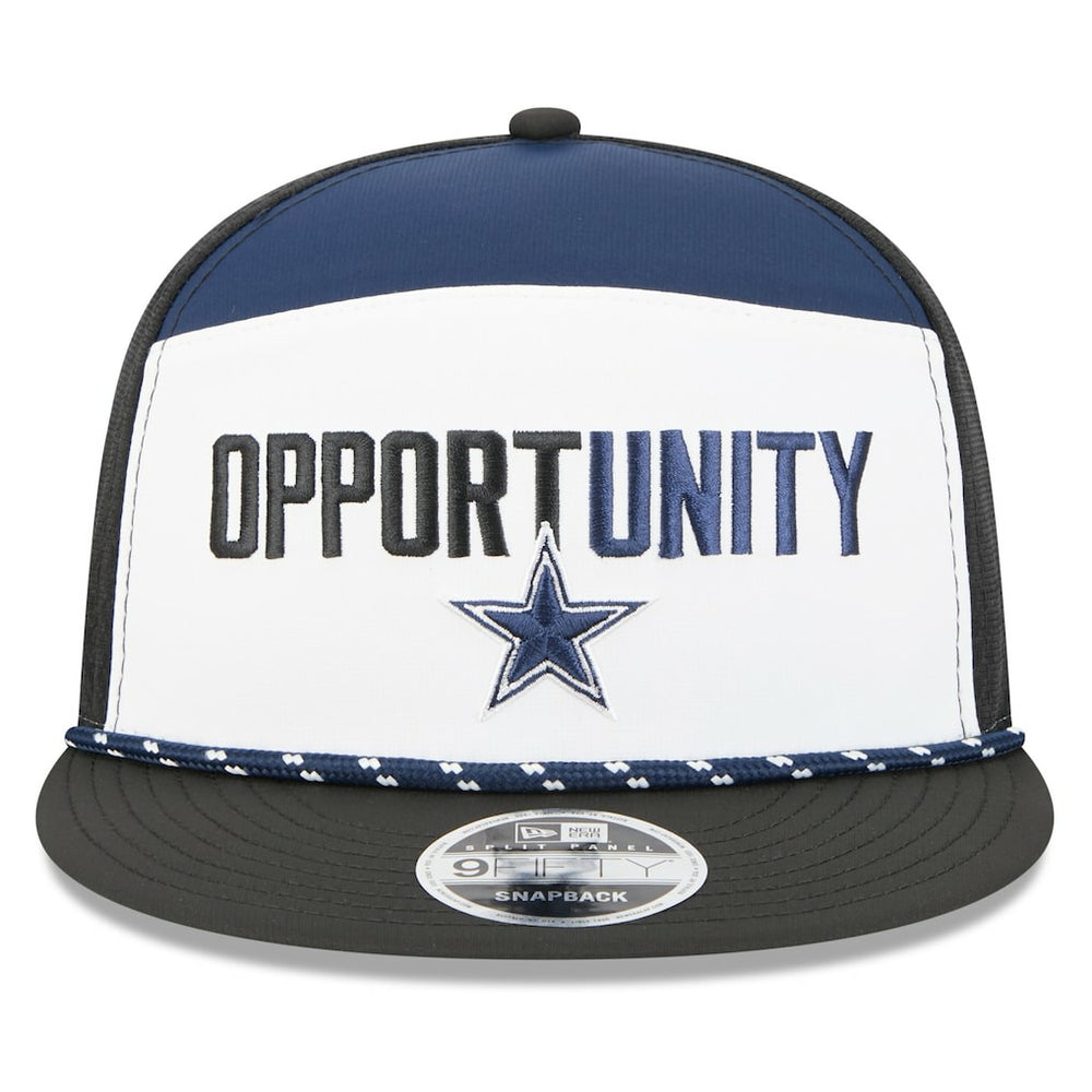 Dallas Cowboys New Era 2025 Inspire Change Split Panel 9FIFTY Snapback Hat