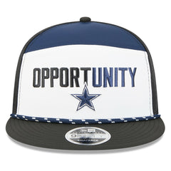 Dallas Cowboys New Era 2025 Inspire Change Split Panel 9FIFTY Snapback Hat