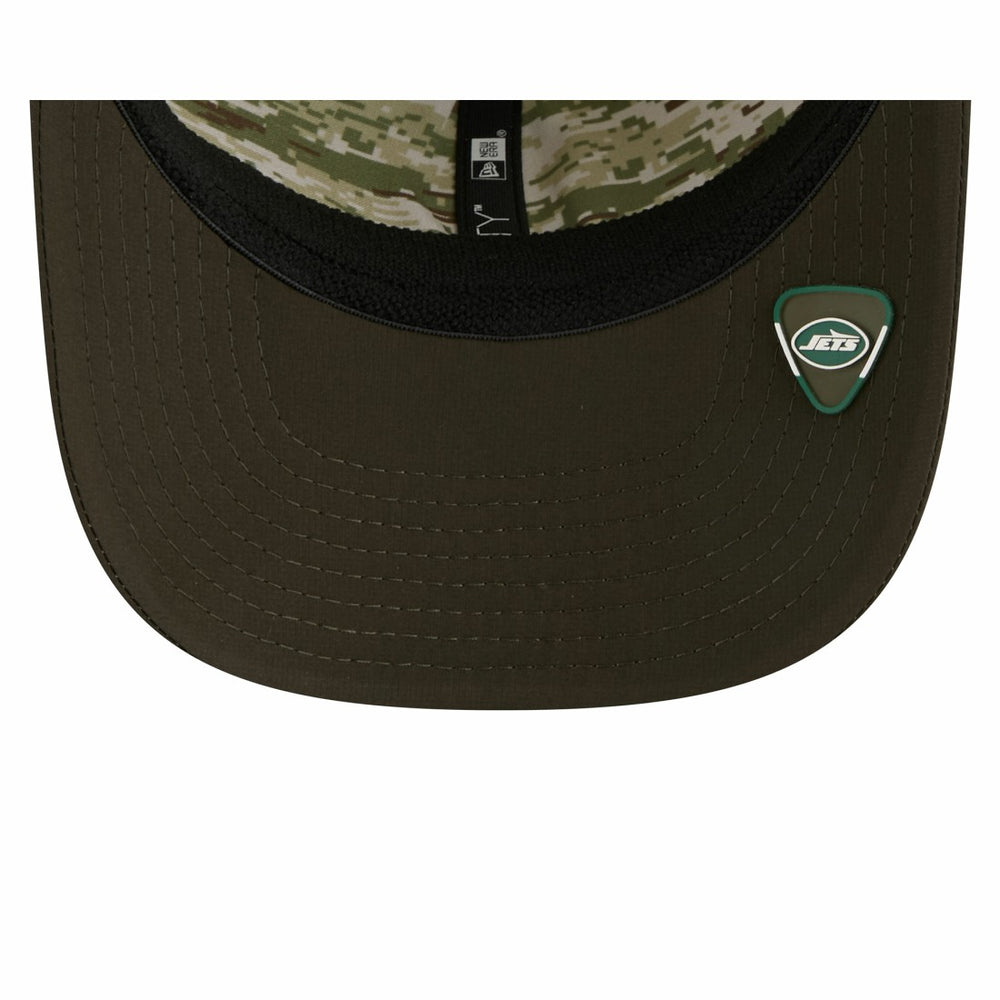 New York Jets New Era 2025 Salute to Service 9SEVENTY Adjustable Hat