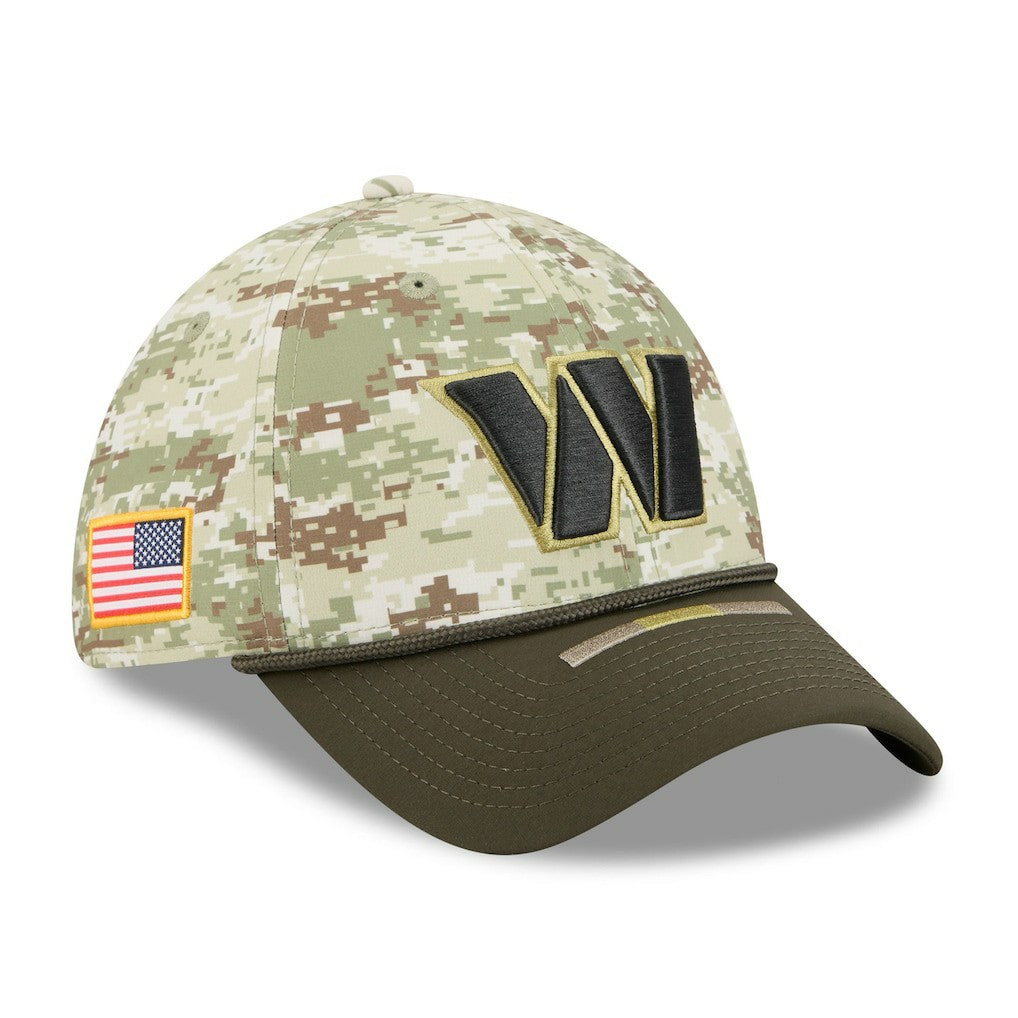 Washington Commanders New Era 2025 Salute to Service 39THIRTY Flex Hat