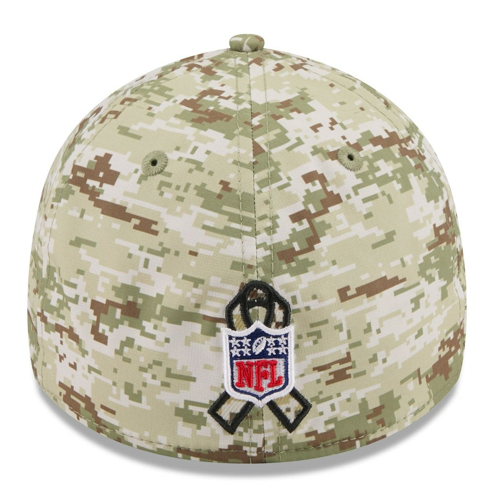 Philadelphia Eagles New Era 2025 Salute to Service 39THIRTY Flex Hat
