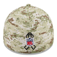 Philadelphia Eagles New Era 2025 Salute to Service 39THIRTY Flex Hat