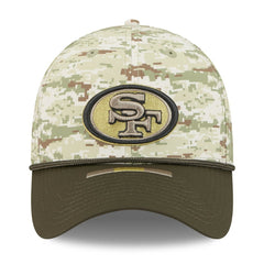 San Francisco 49ers New Era 2025 Salute to Service 39THIRTY Flex Hat