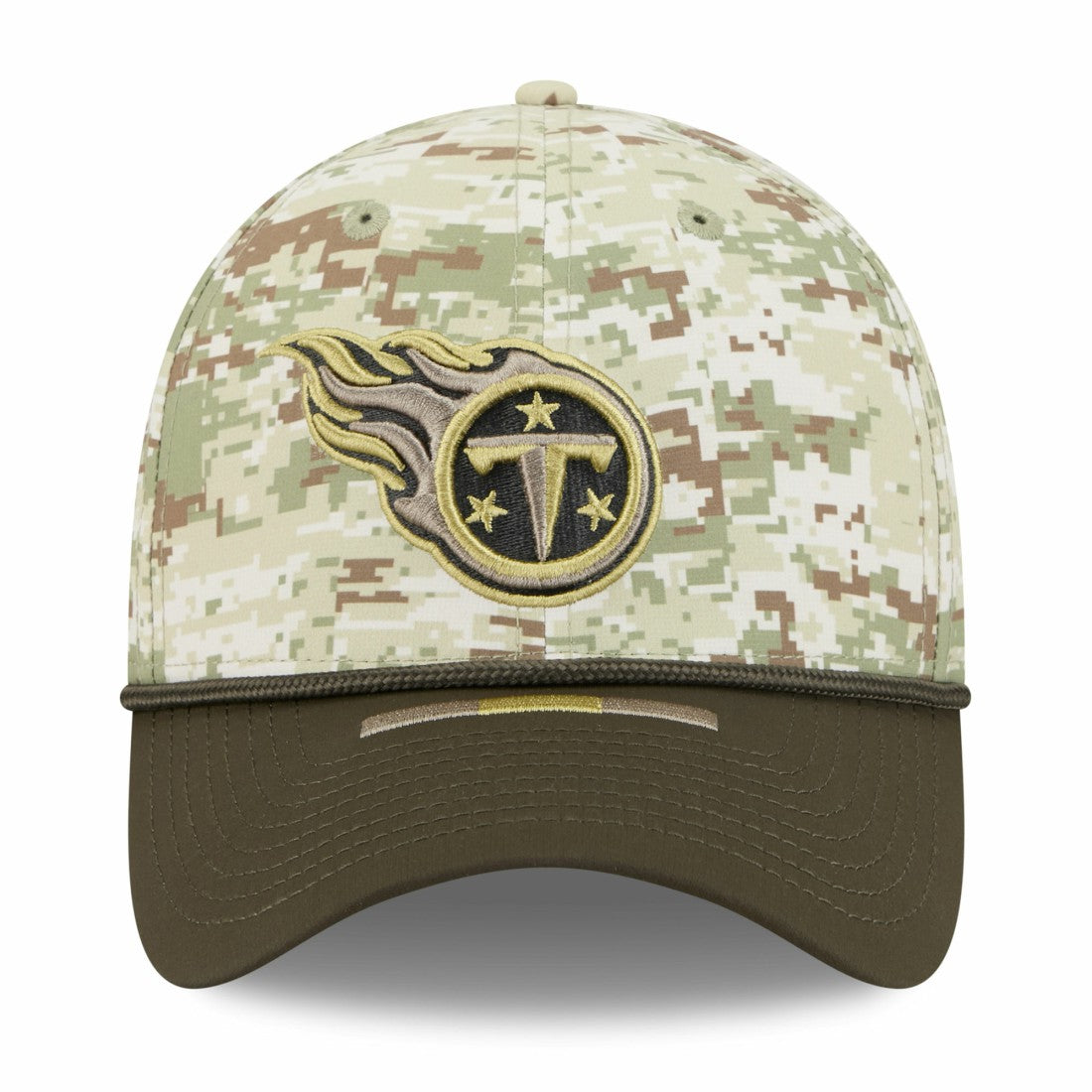 Tennessee Titans New Era 2025 Salute to Service 39THIRTY Flex Hat