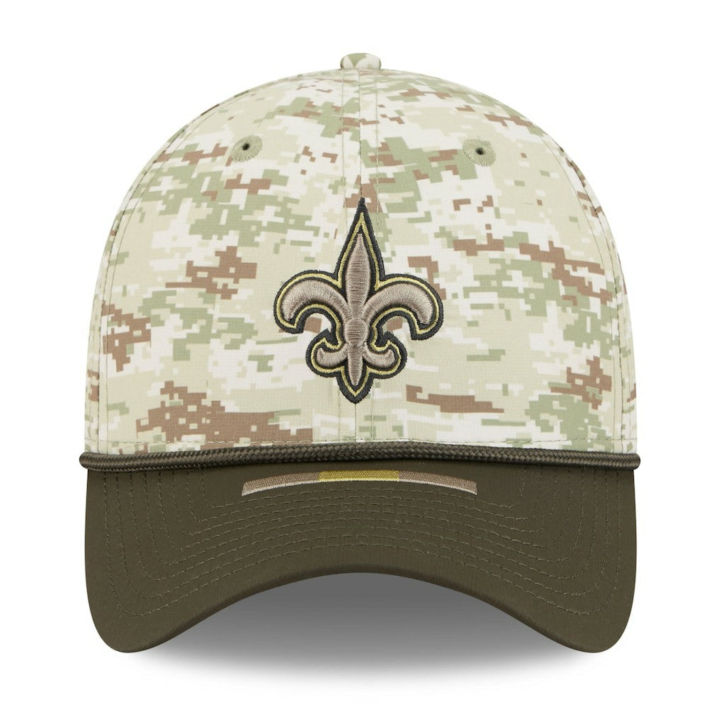 New Orleans Saints New Era 2025 Salute to Service 39THIRTY Flex Hat