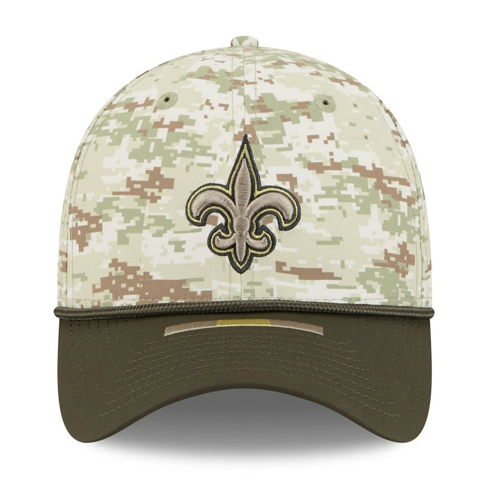 New Orleans Saints New Era 2025 Salute to Service 39THIRTY Flex Hat