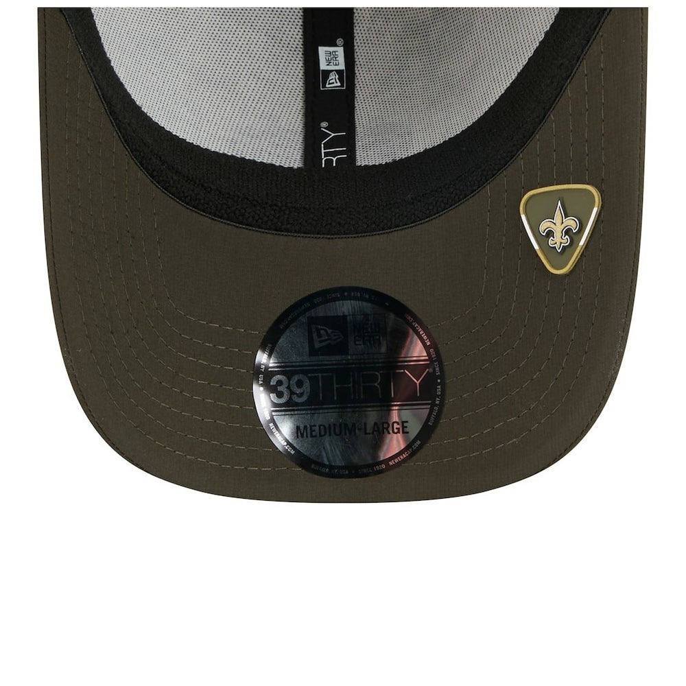New Orleans Saints New Era 2025 Salute to Service 39THIRTY Flex Hat