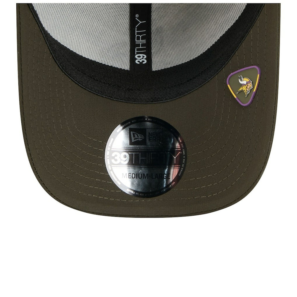Minnesota Vikings New Era 2025 Salute to Service 39THIRTY Flex Hat